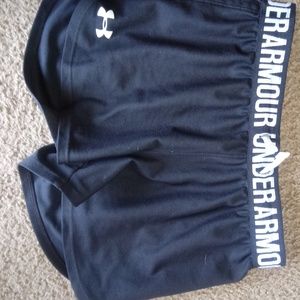 Black under armor shorts